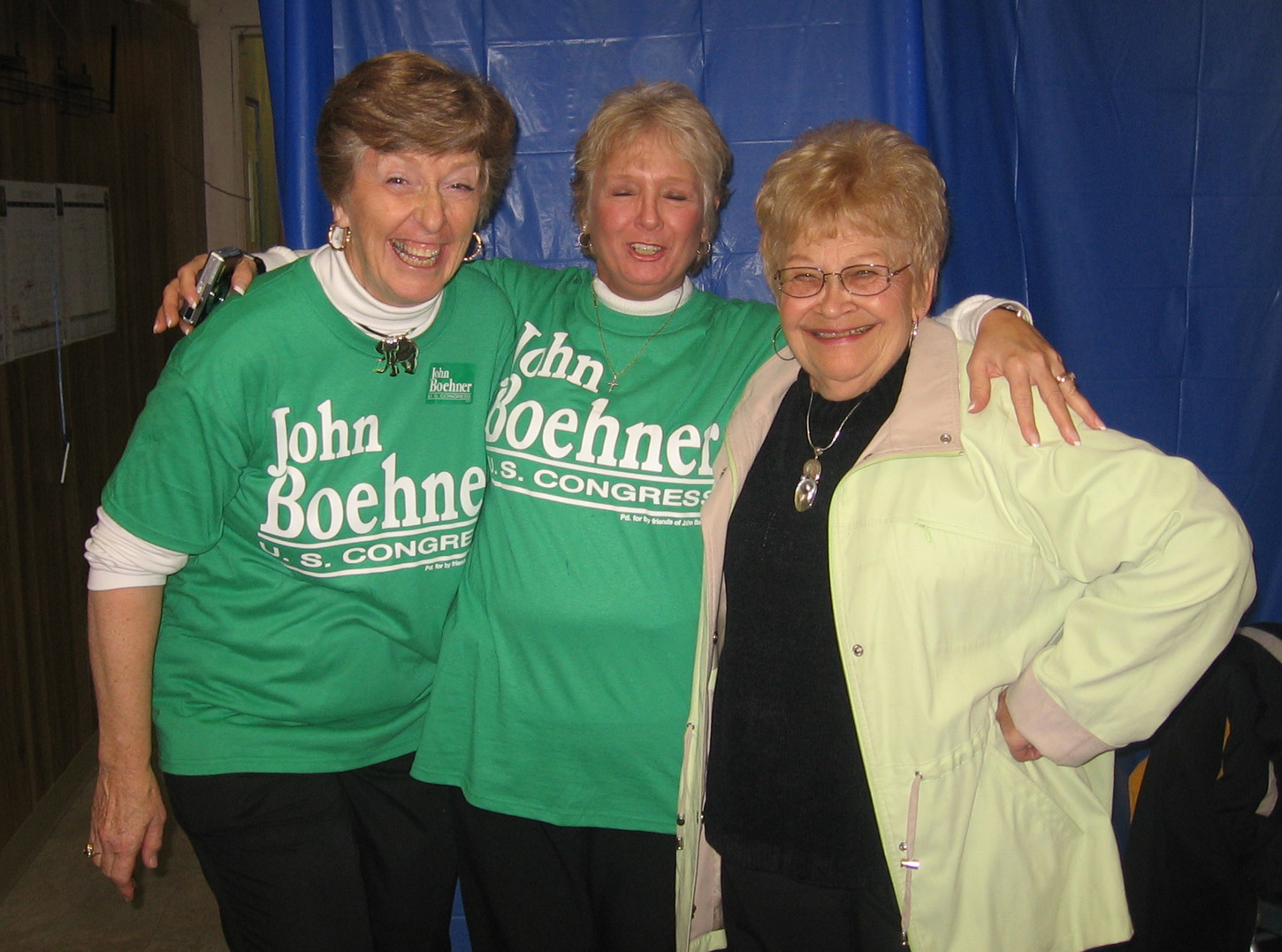 Boehner supporters from Darke County
