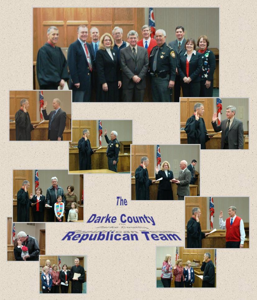 Darke County Officials Sworn In