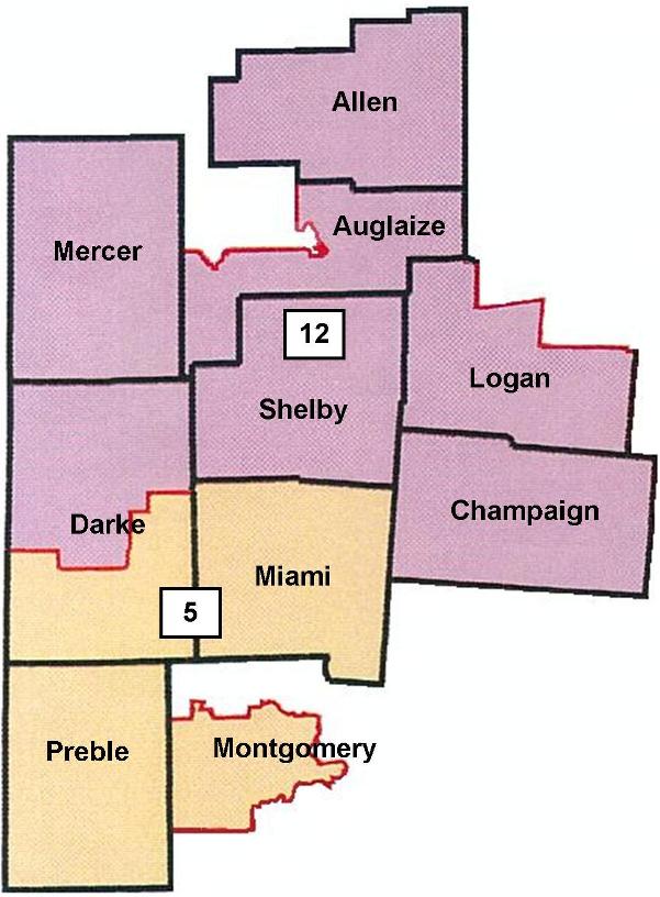 Ohio State Senate Districts